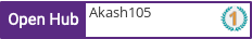 Open Hub profile for Akash105