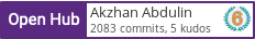 Open Hub profile for Akzhan Abdulin