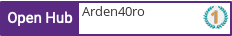 Open Hub profile for Arden40ro