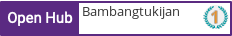 Open Hub profile for Bambangtukijan