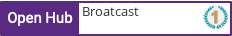 Open Hub profile for Broatcast