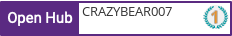 Open Hub profile for CRAZYBEAR007