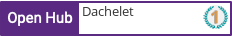 Open Hub profile for Dachelet