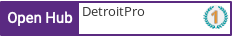 Open Hub profile for DetroitPro