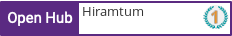 Open Hub profile for Hiramtum