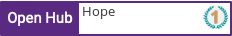 Open Hub profile for Hope