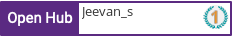 Open Hub profile for Jeevan_s