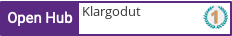 Open Hub profile for Klargodut
