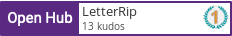 Open Hub profile for LetterRip