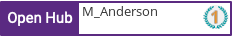 Open Hub profile for M_Anderson