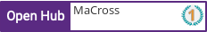 Open Hub profile for MaCross