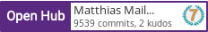 Open Hub profile for Matthias Mailänder