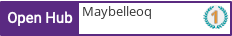 Open Hub profile for Maybelleoq