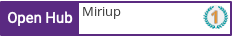 Open Hub profile for Miriup