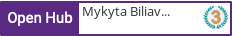 Open Hub profile for Mykyta Biliavskyi