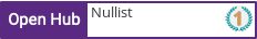 Open Hub profile for Nullist