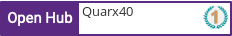 Open Hub profile for Quarx40