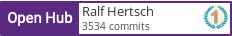Open Hub profile for Ralf Hertsch
