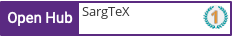 Open Hub profile for SargTeX