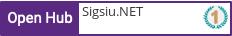 Open Hub profile for Sigsiu.NET