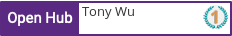 Open Hub profile for Tony Wu