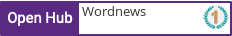 Open Hub profile for Wordnews