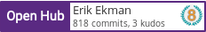 Open Hub profile for Erik Ekman
