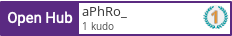 Open Hub profile for aPhRo_