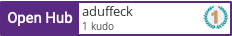 Open Hub profile for aduffeck