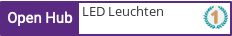 Open Hub profile for LED Leuchten