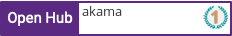 Open Hub profile for akama