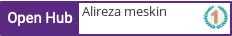 Open Hub profile for Alireza meskin