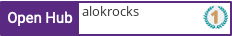 Open Hub profile for alokrocks