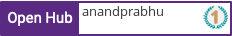Open Hub profile for anandprabhu
