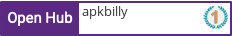 Open Hub profile for apkbilly