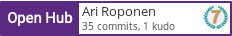 Open Hub profile for Ari Roponen