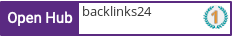 Open Hub profile for backlinks24