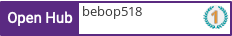 Open Hub profile for bebop518