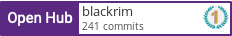 Open Hub profile for blackrim
