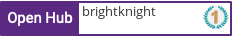 Open Hub profile for brightknight