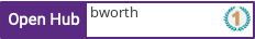 Open Hub profile for bworth