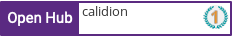 Open Hub profile for calidion