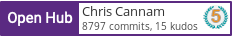 Open Hub profile for Chris Cannam