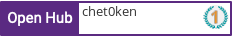 Open Hub profile for chet0ken