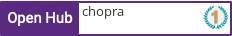 Open Hub profile for chopra