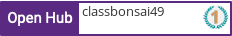 Open Hub profile for classbonsai49