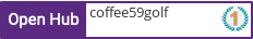 Open Hub profile for coffee59golf