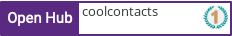 Open Hub profile for coolcontacts