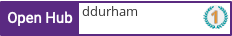 Open Hub profile for ddurham