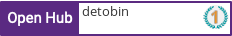 Open Hub profile for detobin